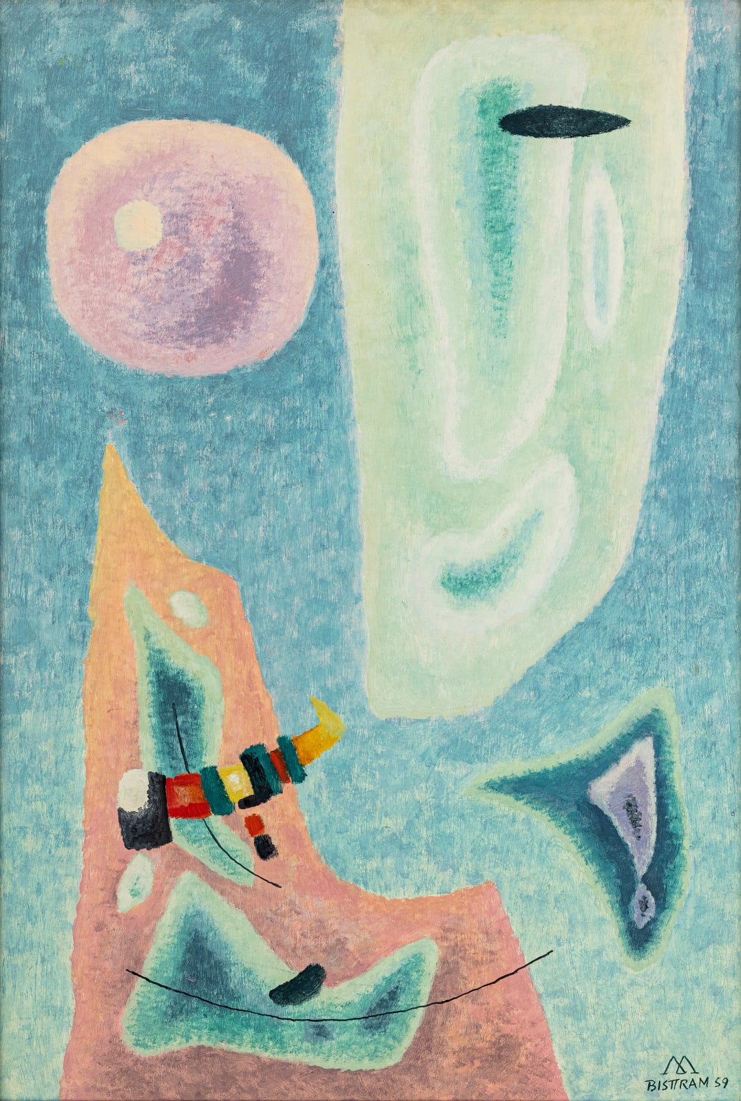 Emil Bisttram, Toward the Heavens, 1959