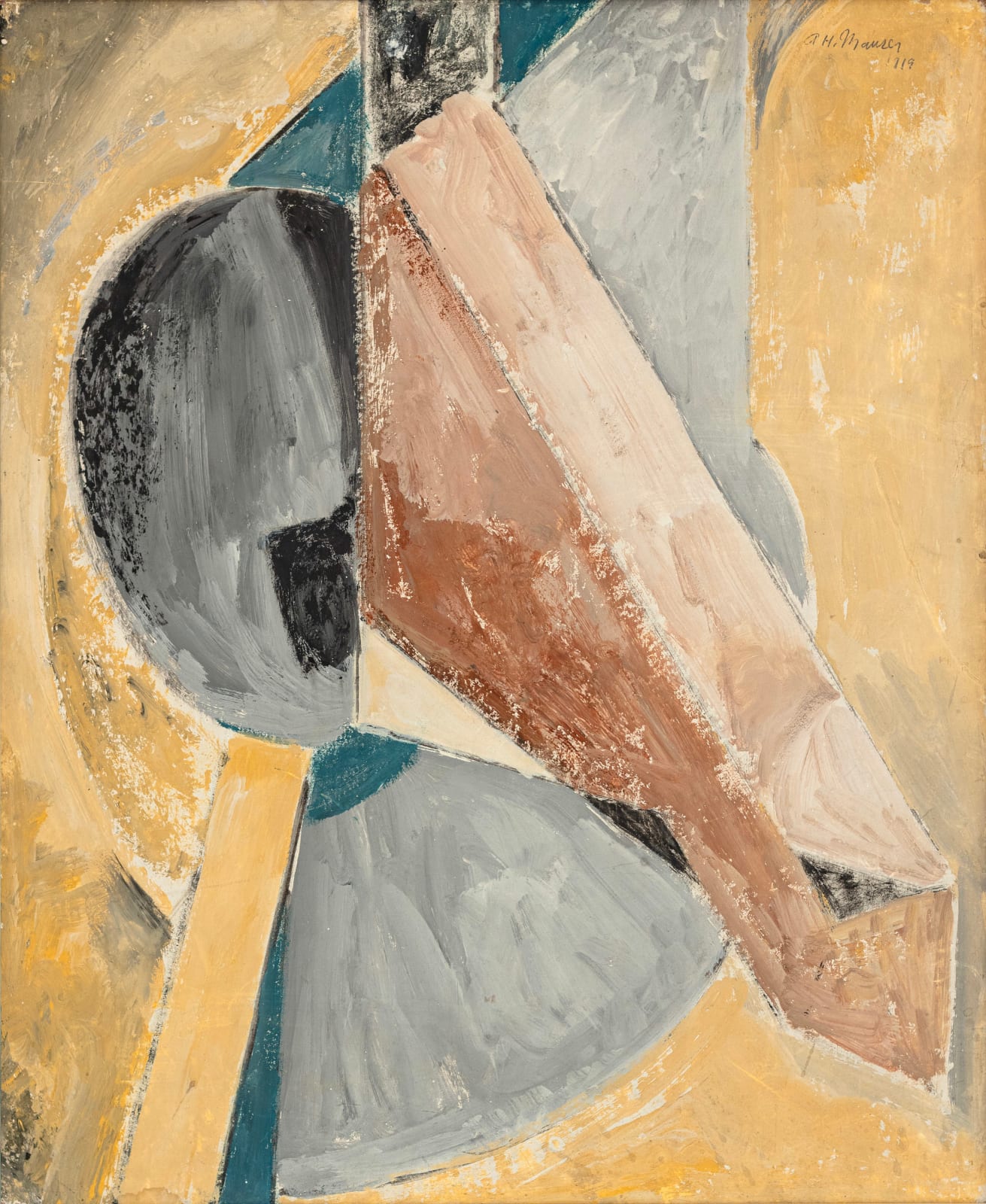 Alfred Maurer, Abstraction, 1919, 1919