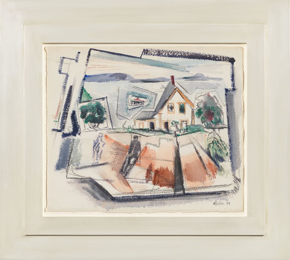John Marin, Deer Isle, Stonington, Maine, No. 10, 1924