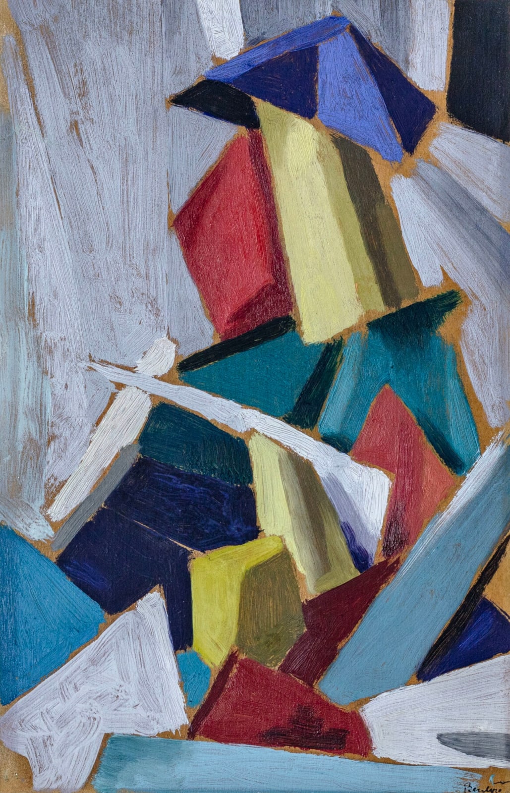 Thomas Hart Benton, Constructivist Still Life, 1917
