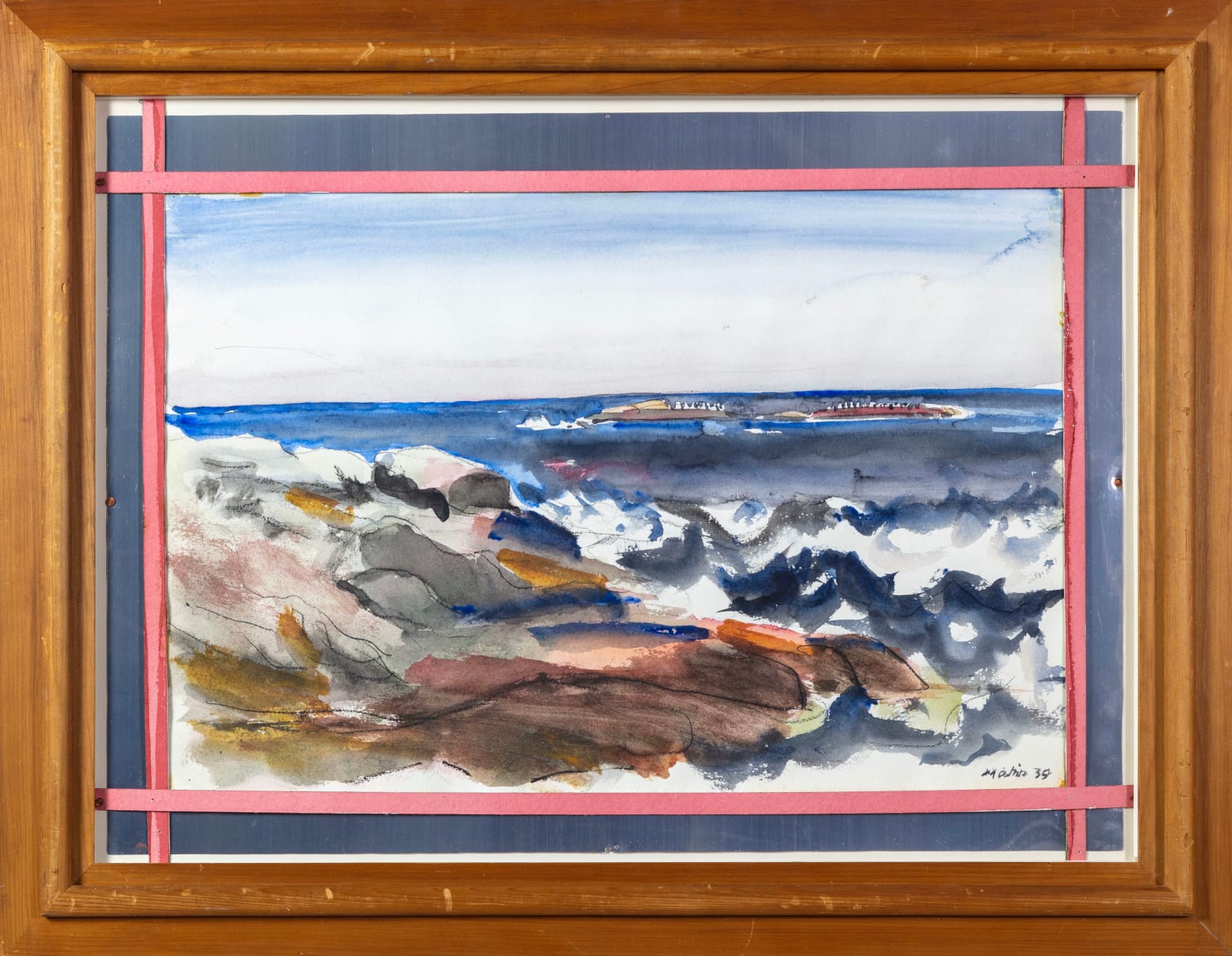 John Marin, The Sea No. 2 from Outer Sand Island, 1939