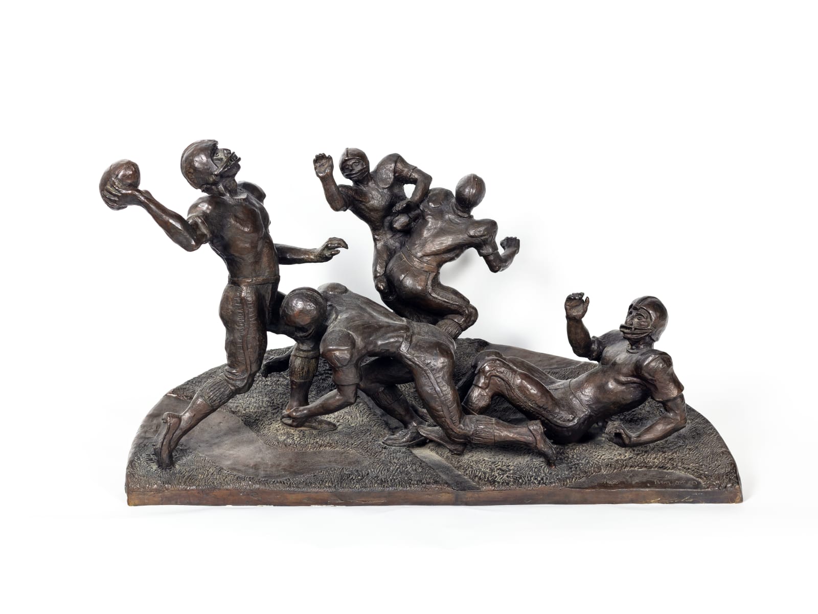 Thomas Hart Benton, Forward Pass, 1970