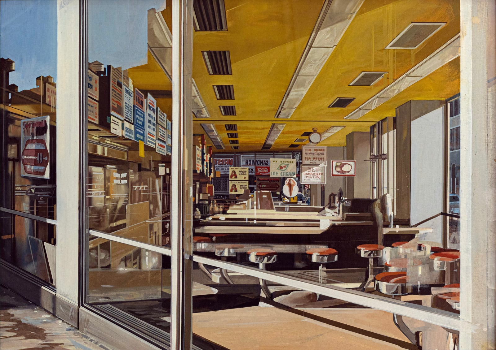 Richard Estes, Ice Cream, 1976