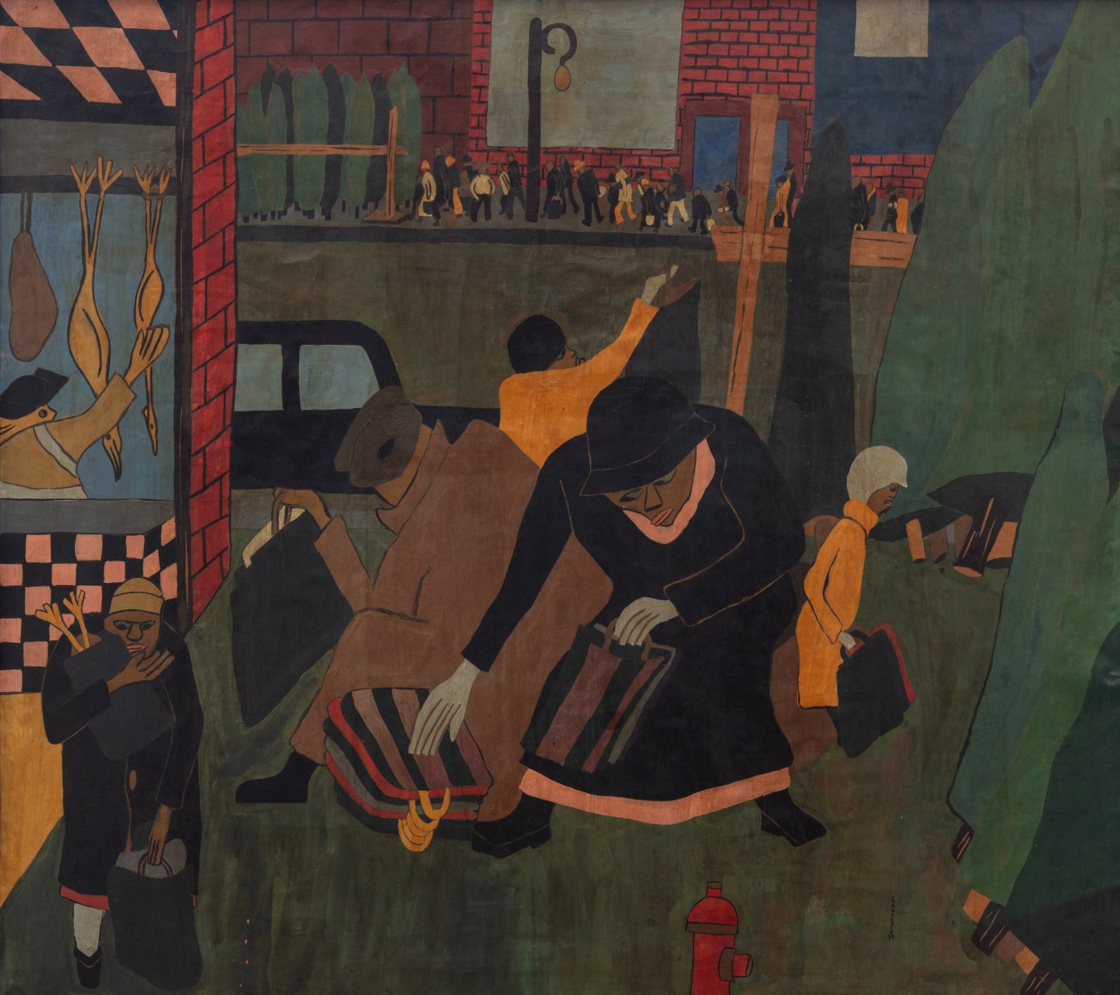 Jacob Lawrence, Christmas, 1937