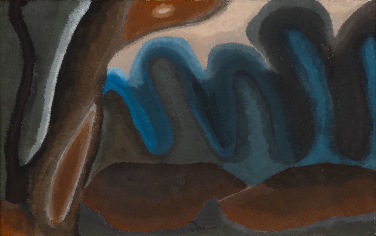 Arthur Dove, Canandaigua Outlet, Oaks Corner, 1937