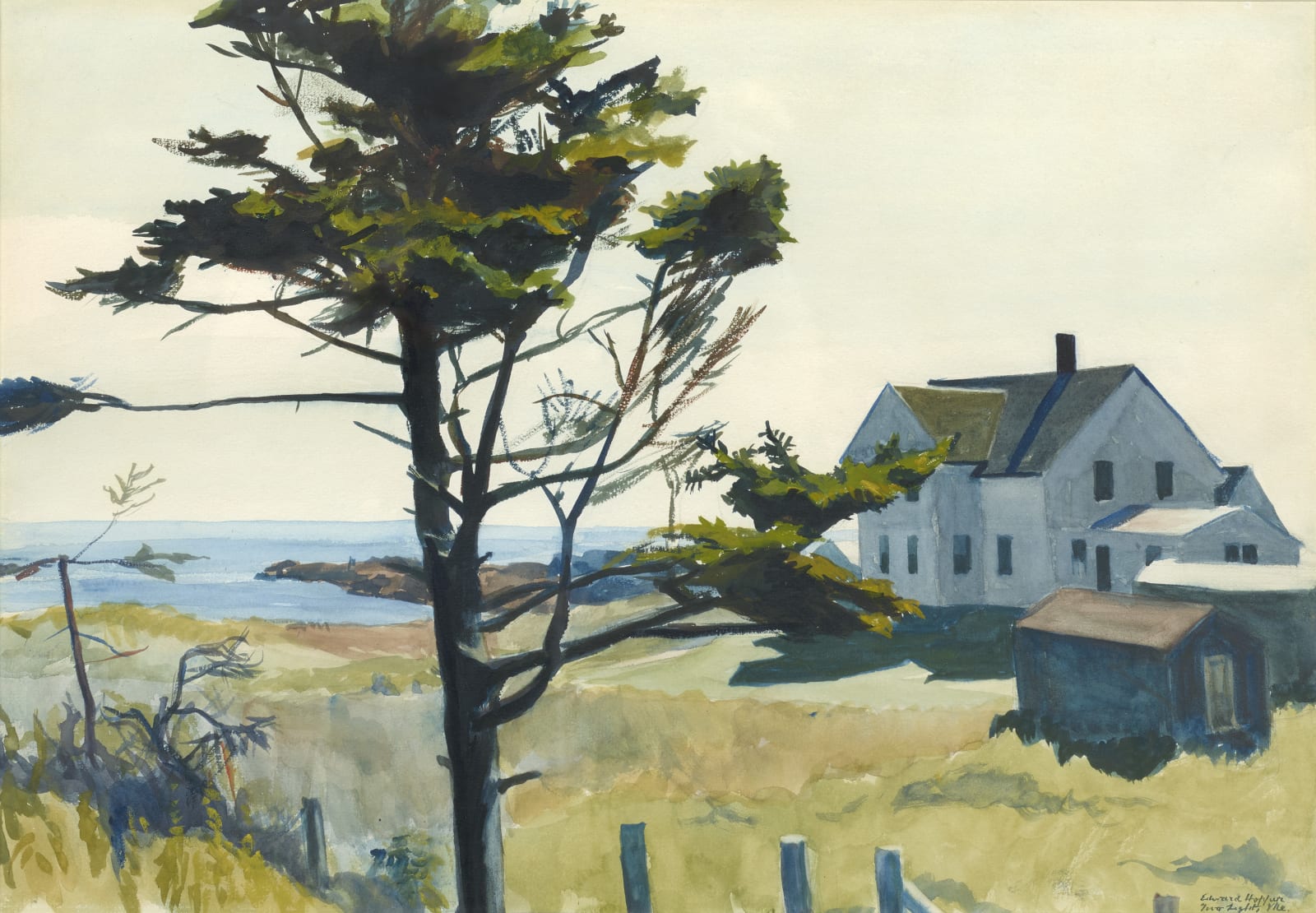 Edward Hopper, Bill Latham's House, 1927
