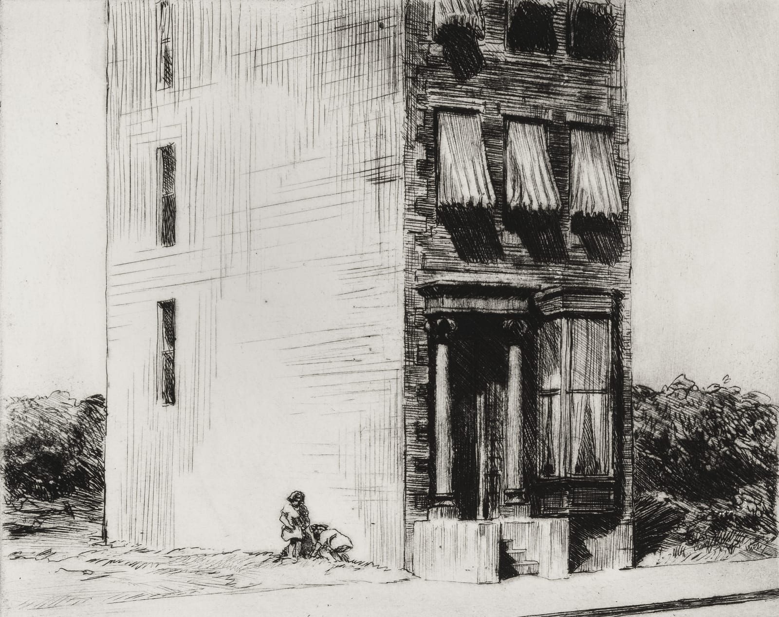 Edward Hopper, The Lonely House, 1922