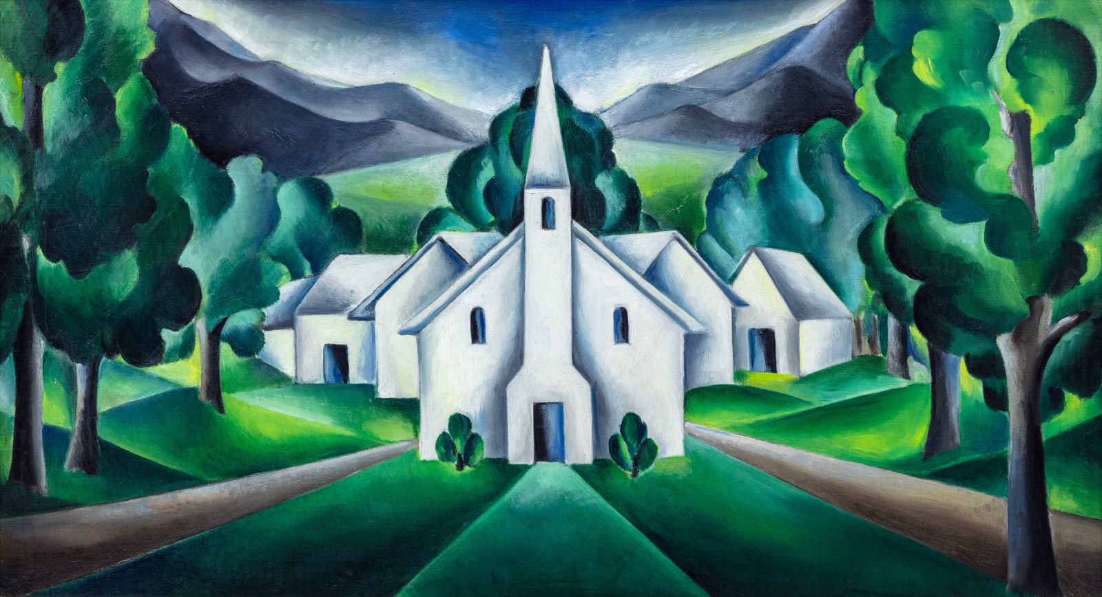 Georgia Engelhard, The White Church, c. 1930-39