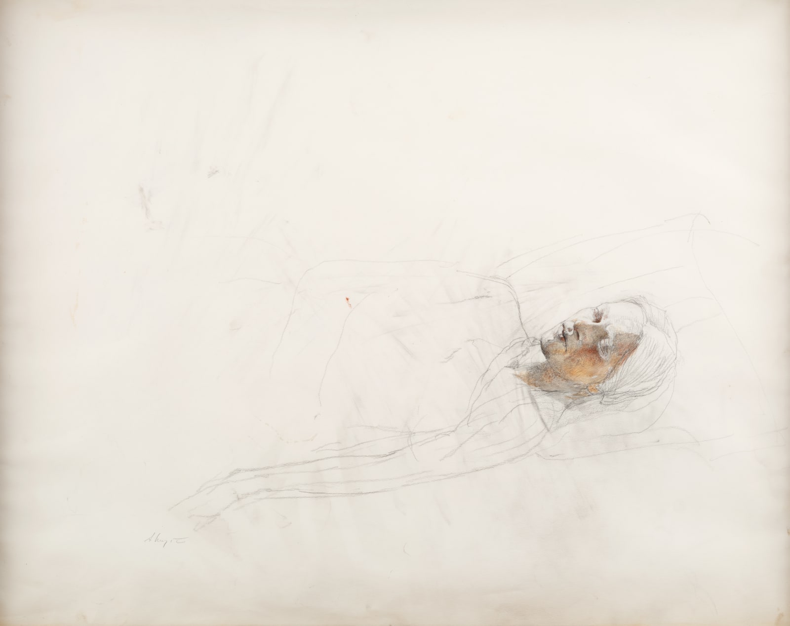 Andrew Wyeth, Night Shadow Study, 1978