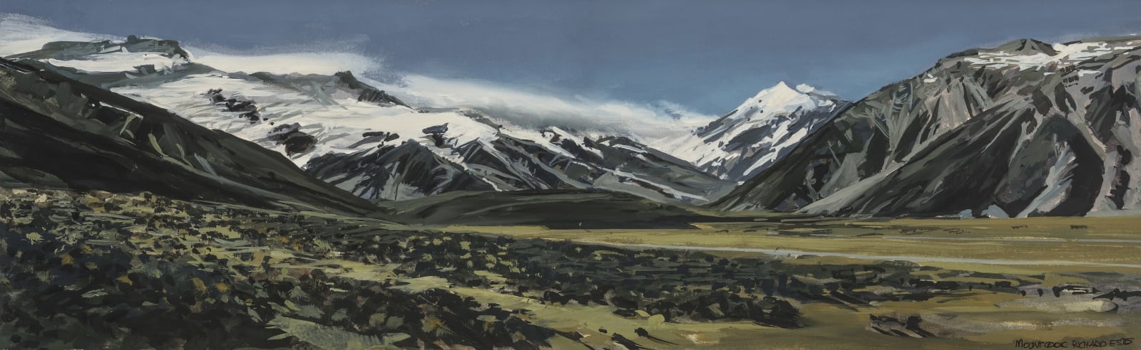Richard Estes, Mount Cook (New Zealand), 2010