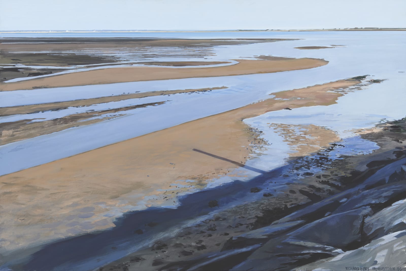 Richard Estes, Late Afternoon Tide, Provincetown II, 2006