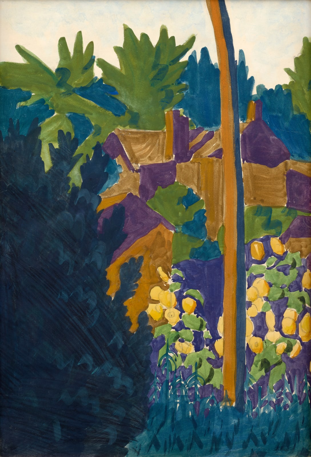 Charles Burchfield, Dusk, 1915