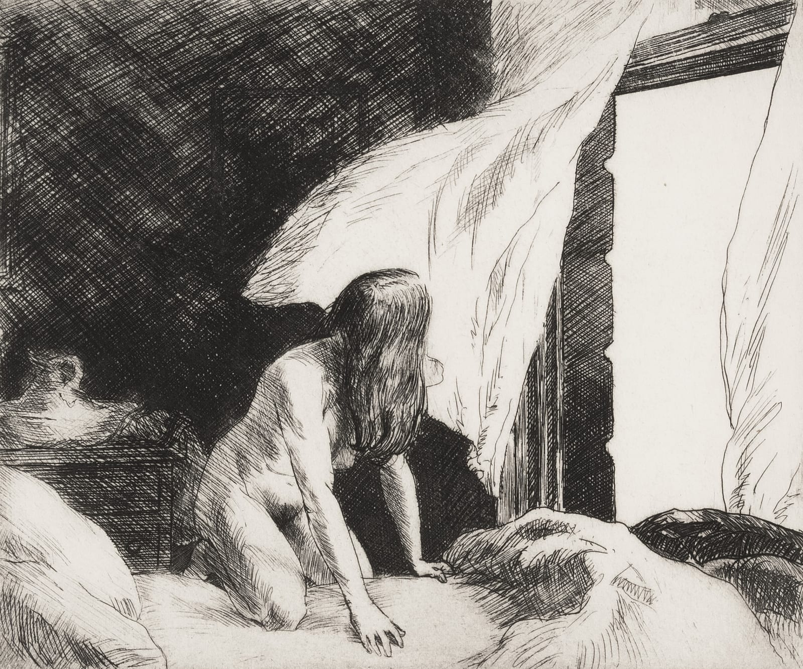 Edward Hopper, Evening Wind, 1921