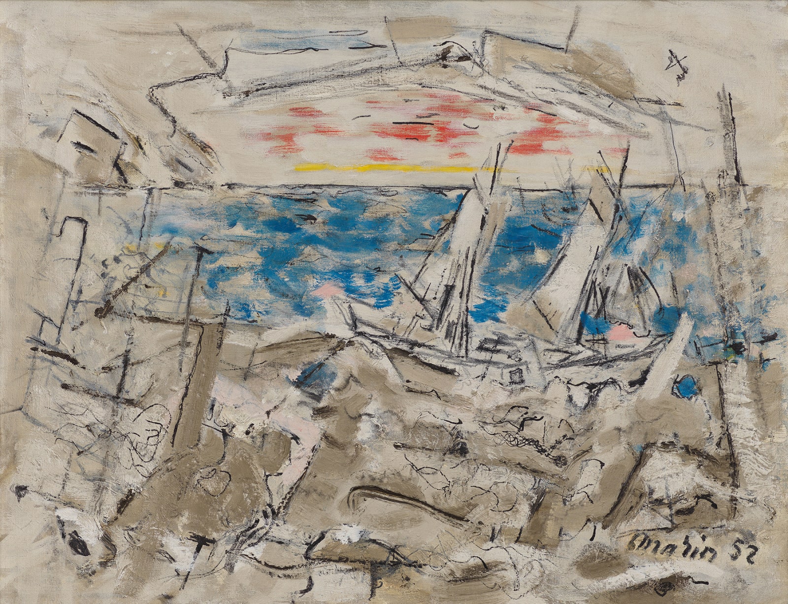 John Marin, Maine, 1952