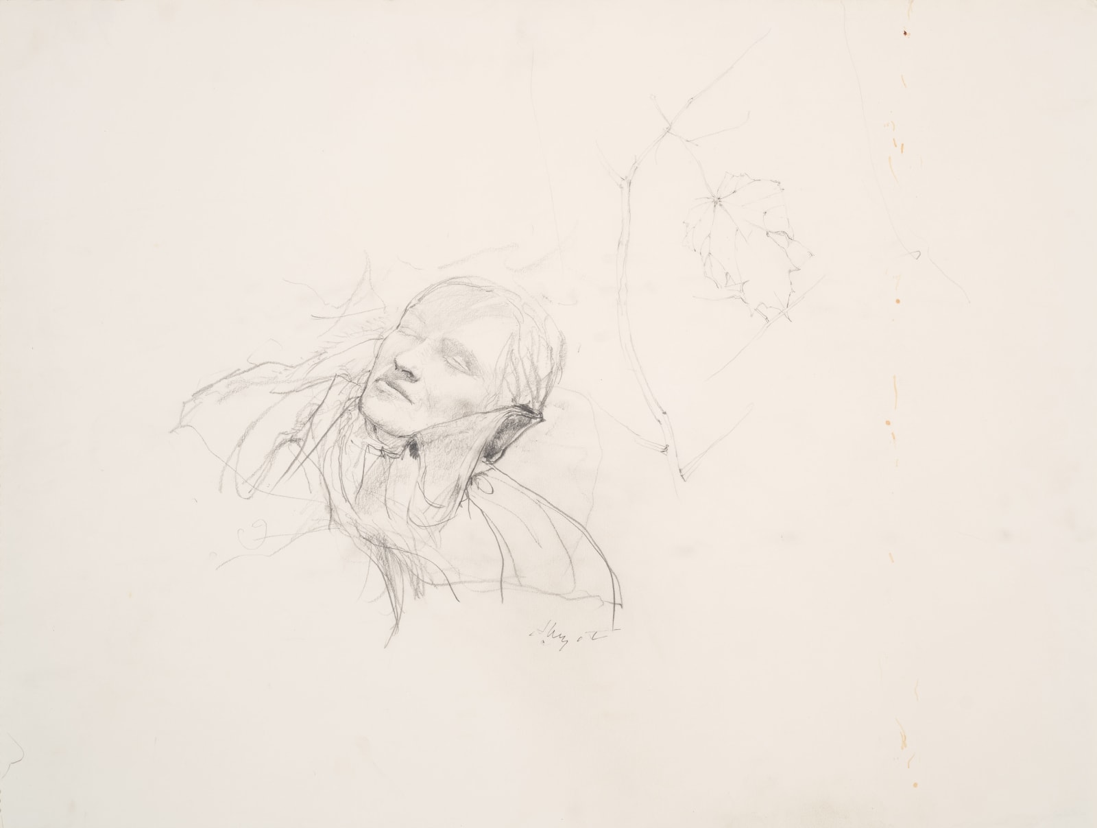 Andrew Wyeth, Sun Shield Study, 1982