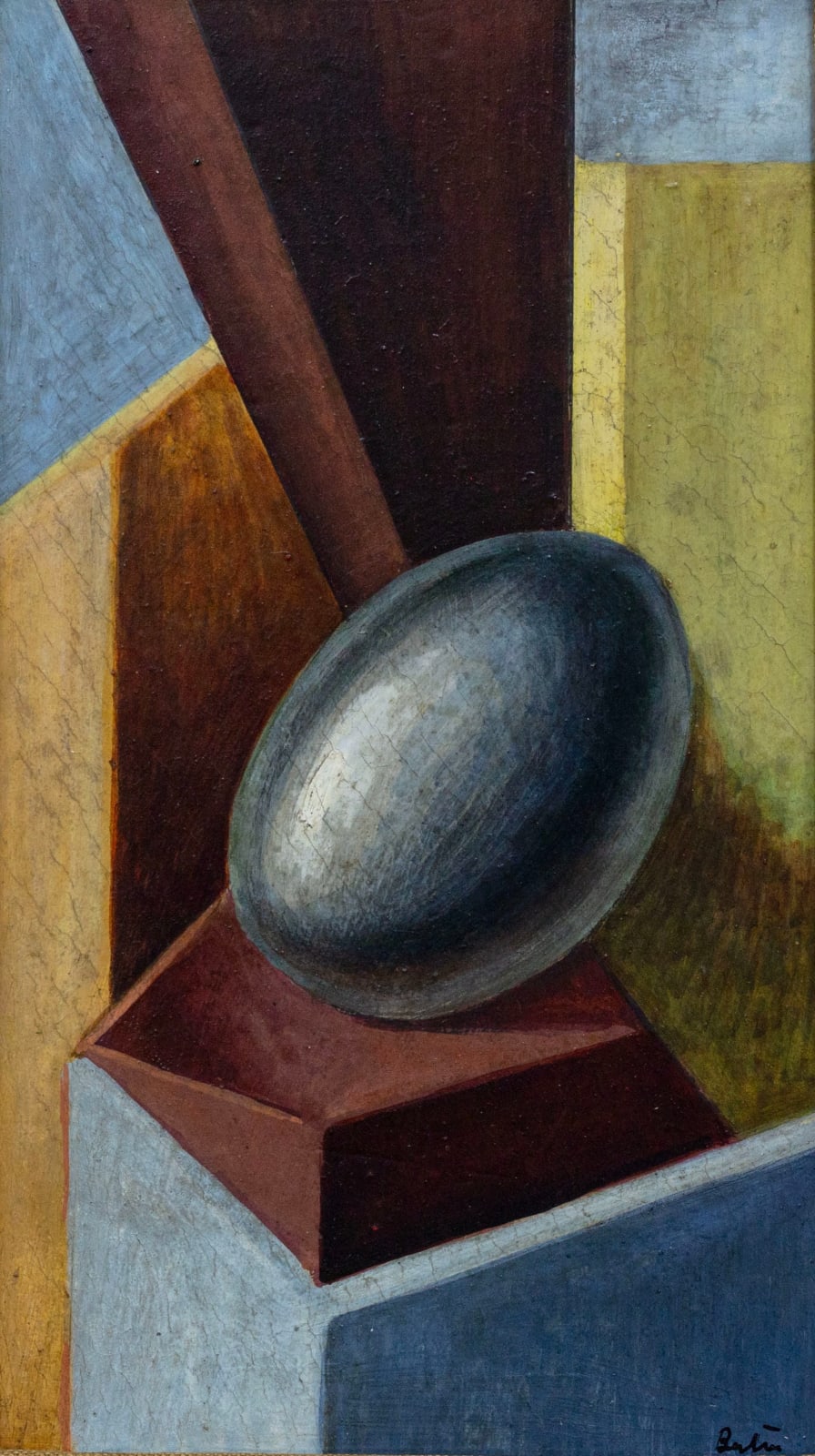 Thomas Hart Benton, Twelve Planes and a Silver Egg, 1934