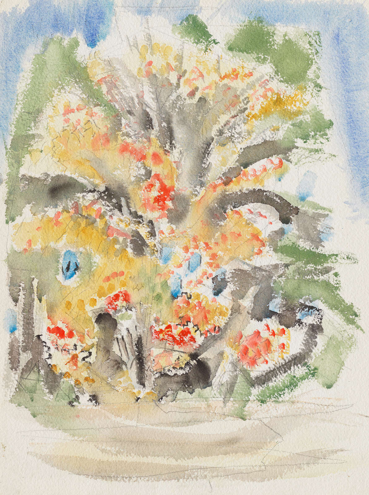 John Marin, The Maple Tree, Addison, Maine, 1944