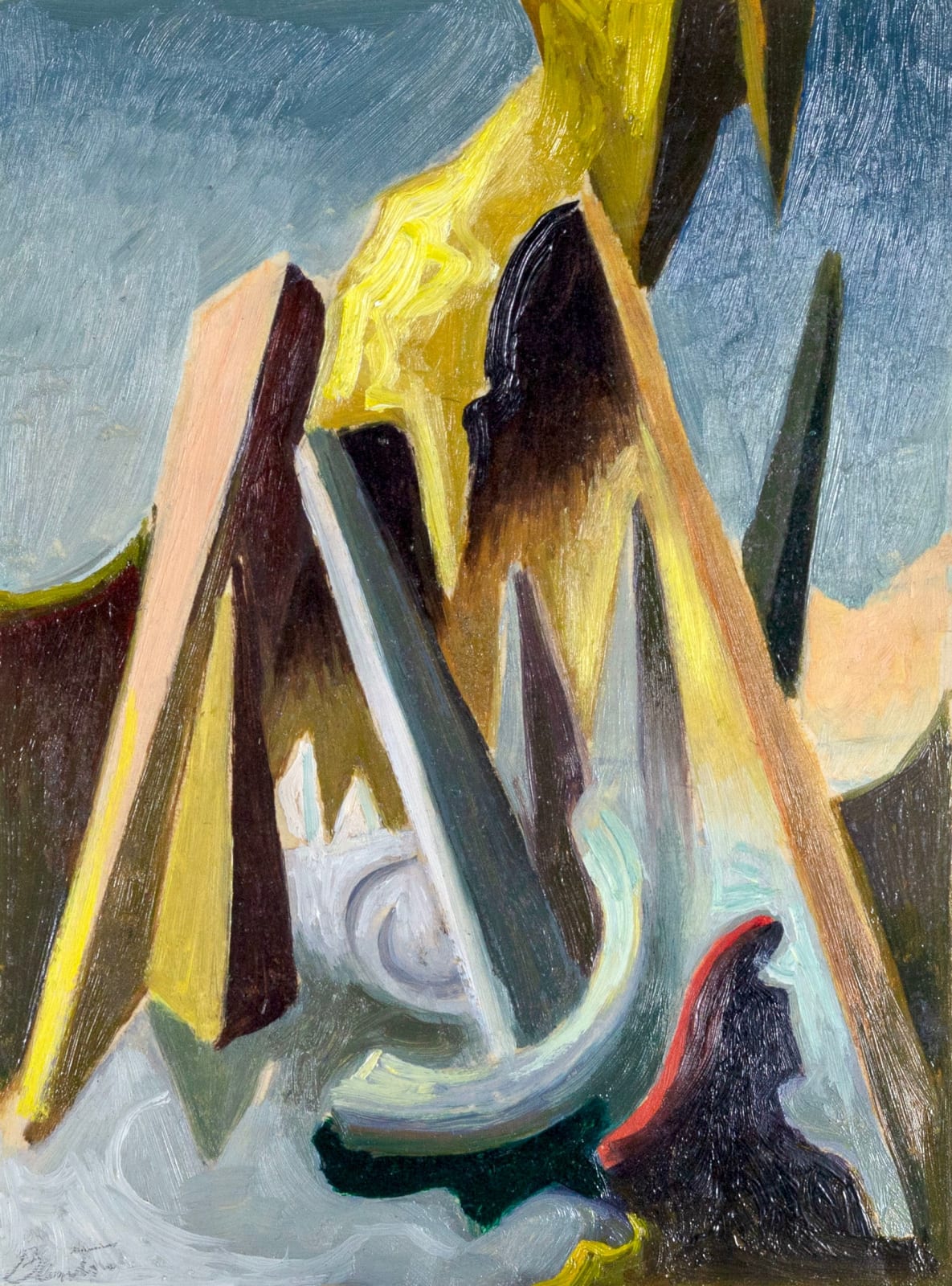 Thomas Hart Benton, Abstract Phantasy, c. 1925-26