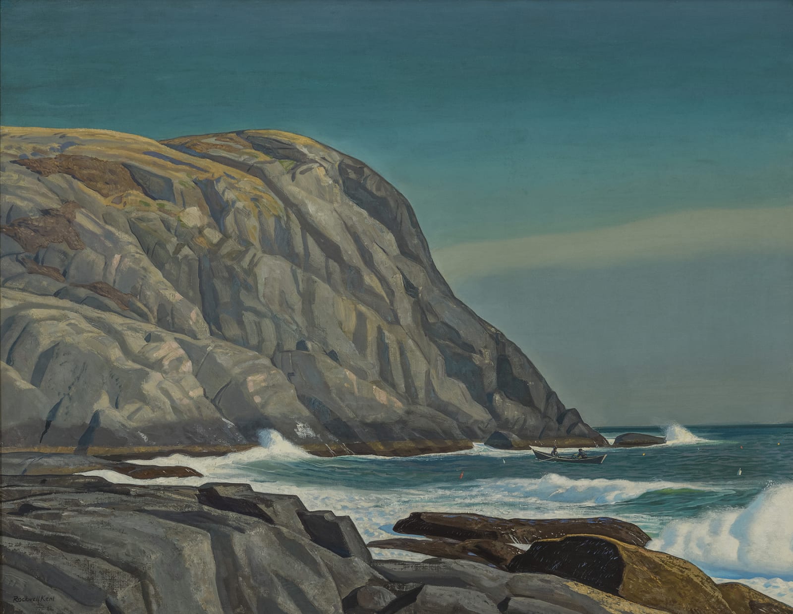 Rockwell Kent, Whitehead (Monhegan), c. 1947
