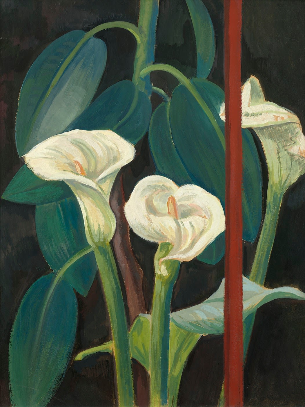 Charles Demuth, Lilies, c. 1916-17