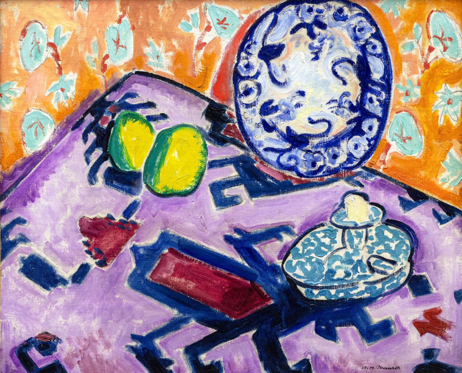 Alfred Maurer, Still Life, c. 1908-10