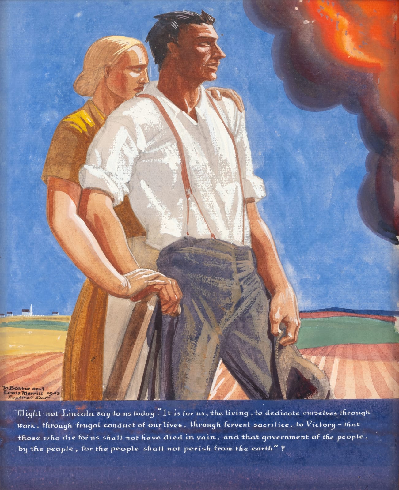 Rockwell Kent, For Us the Living, 1943
