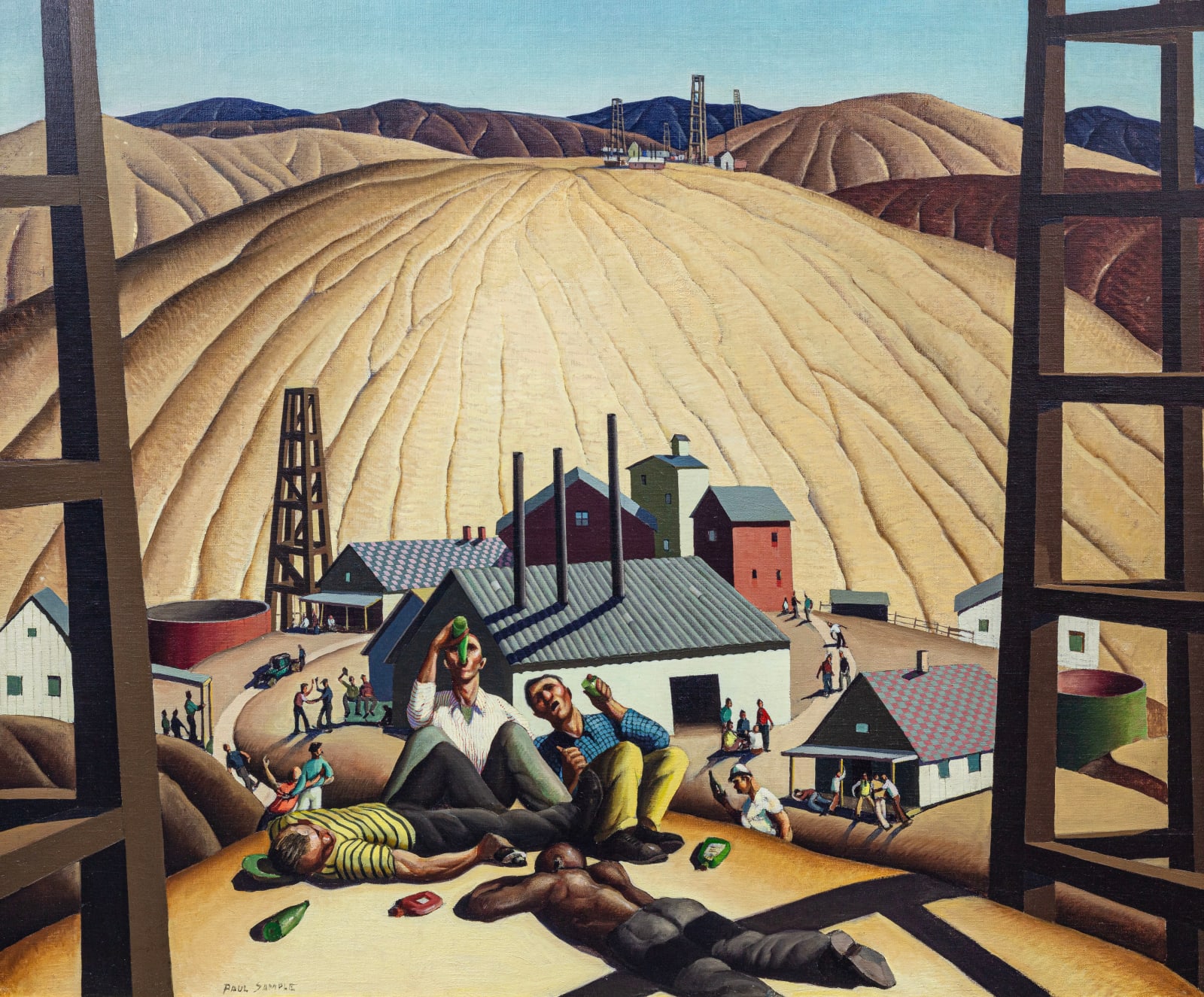 Paul Starrett Sample, Celebration, 1933