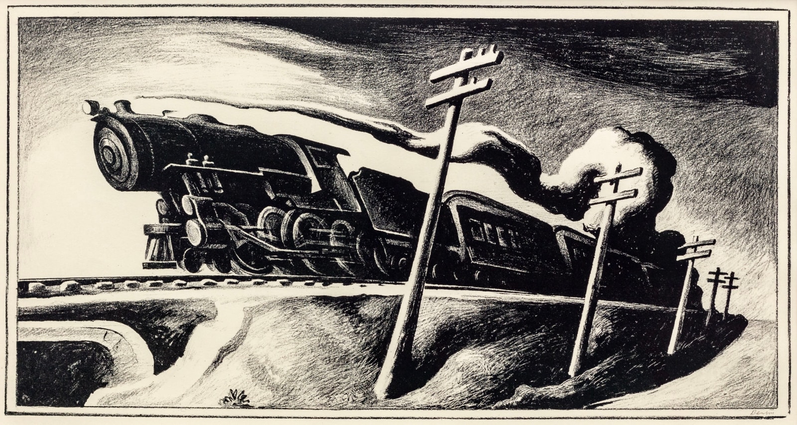 Thomas Hart Benton, Going West, 1934