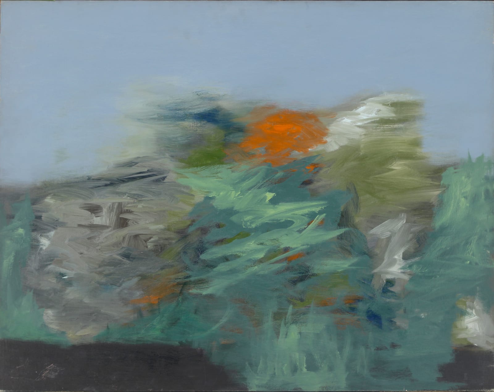 Felrath Hines, Landscape, 1959