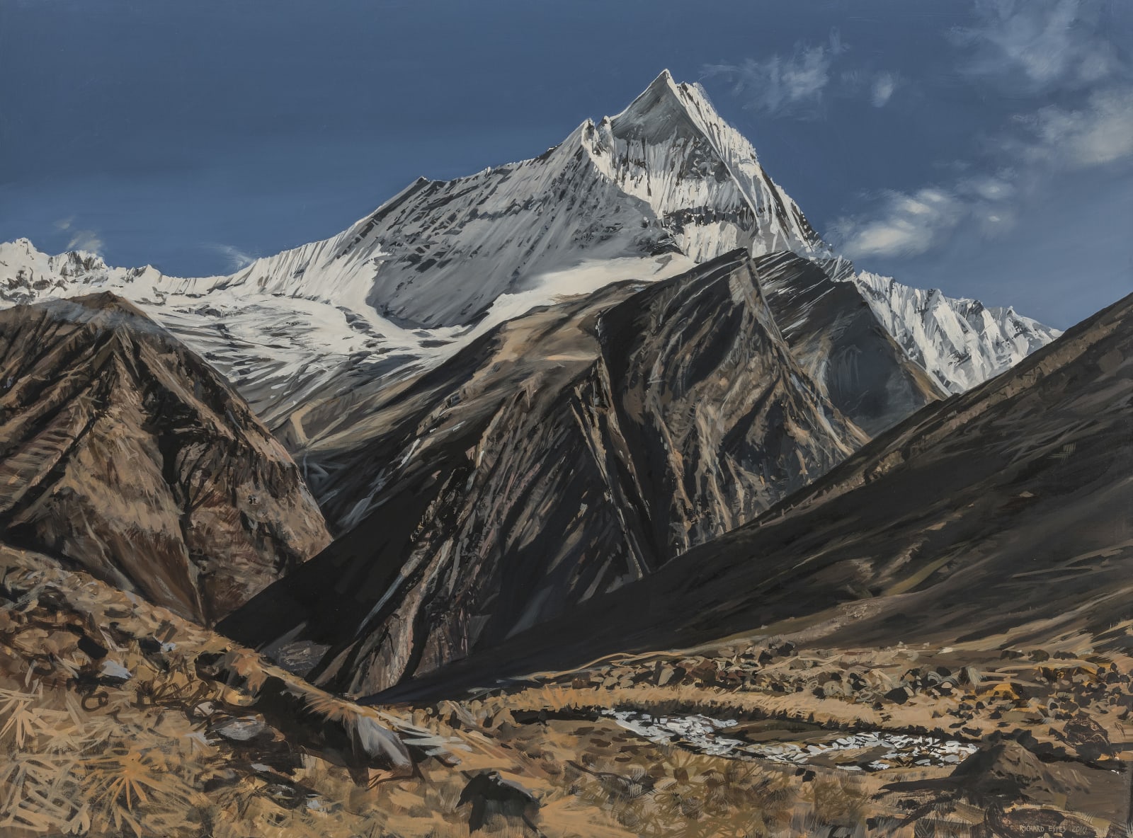 Richard Estes, View in Nepal, 2010