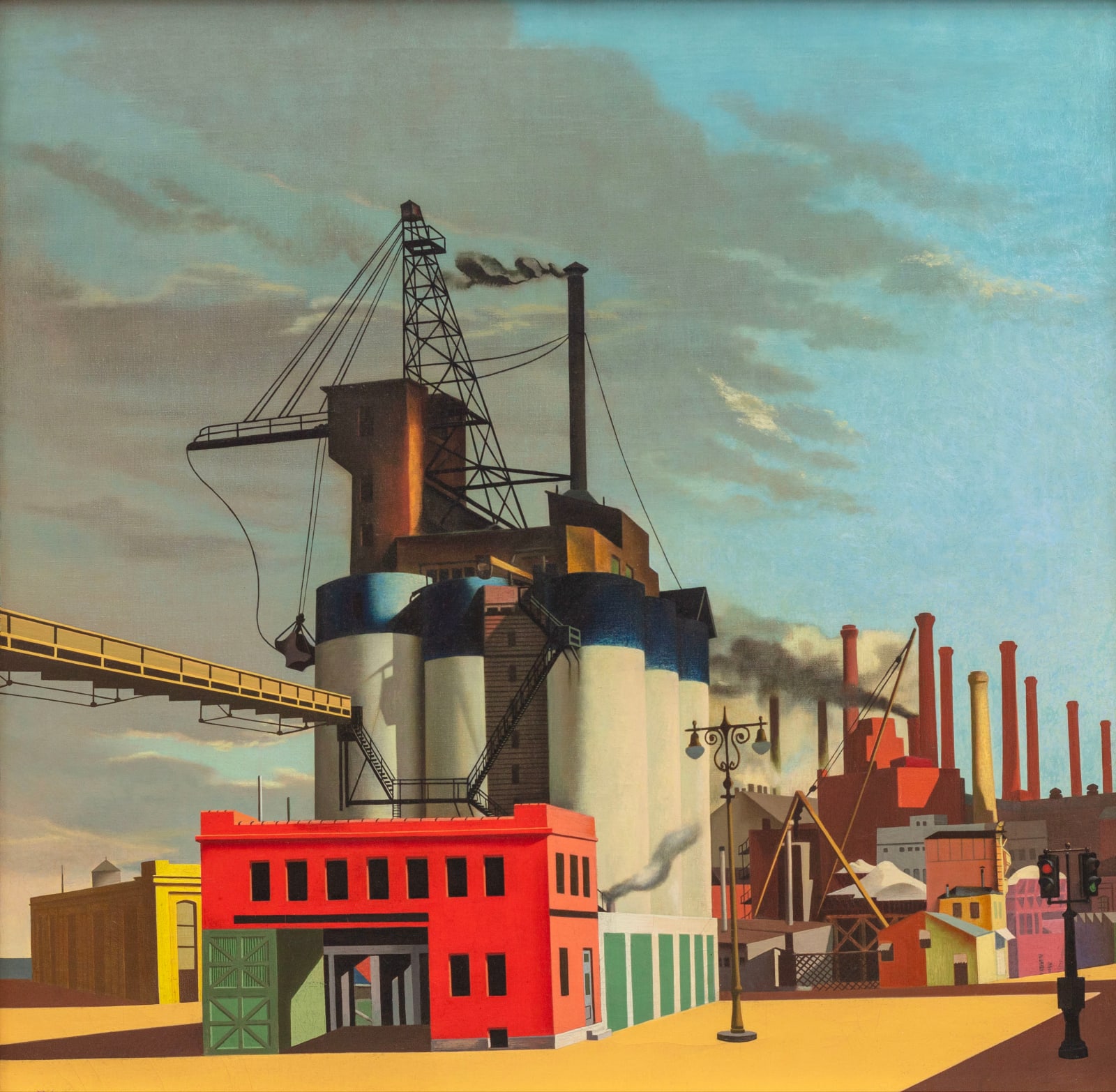 Francis Criss, New York Waterfront, 1944-45
