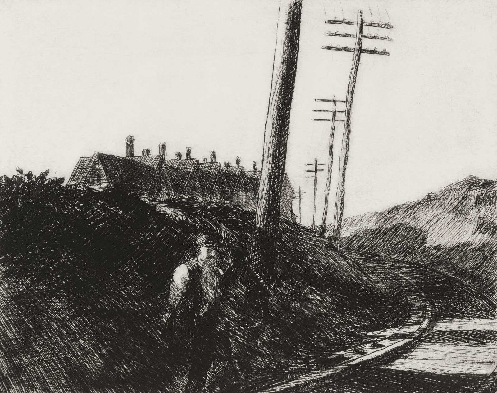 Edward Hopper, The Railroad, 1922