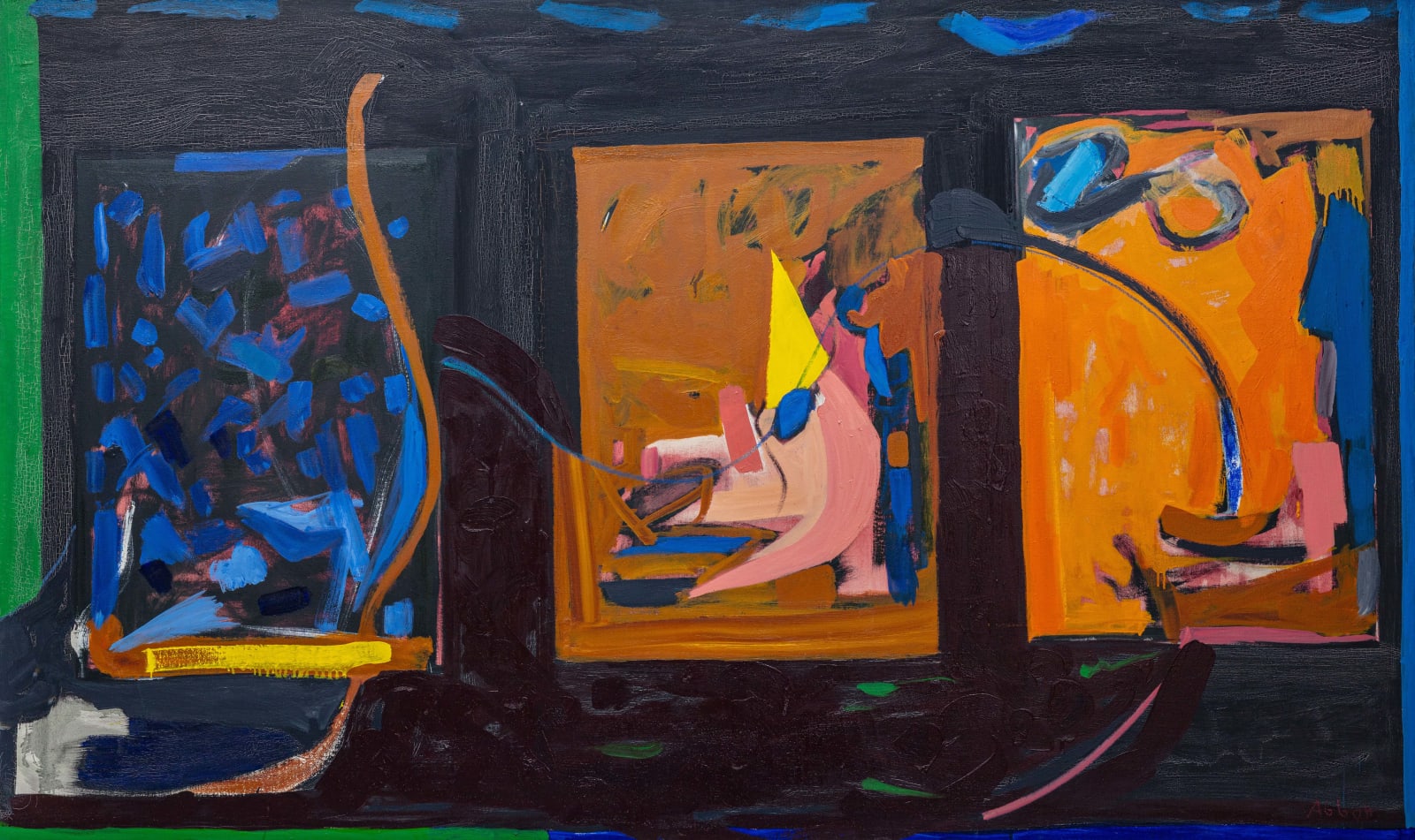 Mary Abbott, Blue Tunnel, c. 1970–79