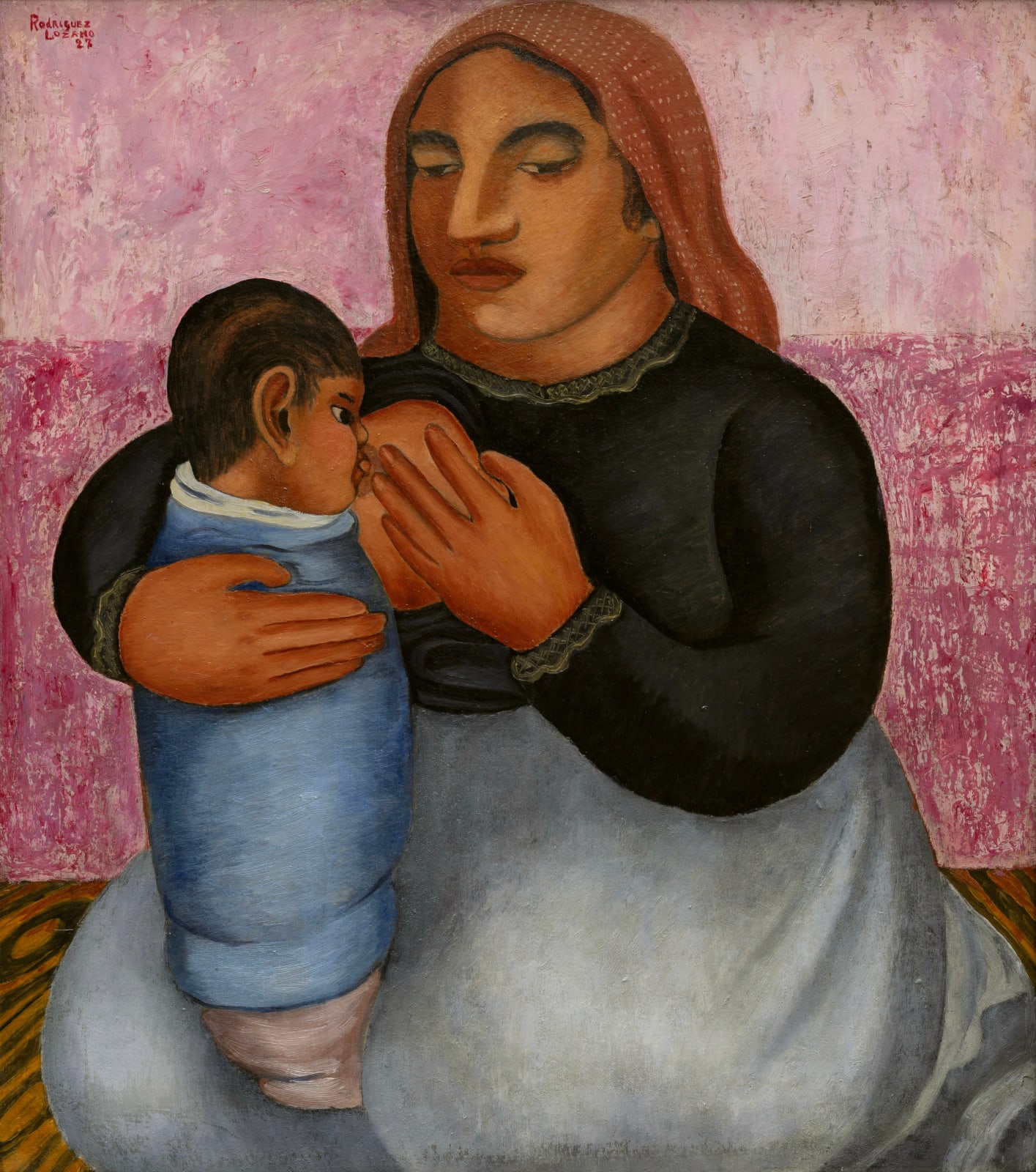 Manuel Rodríguez Lozano, Maternidad (Motherhood), 1927