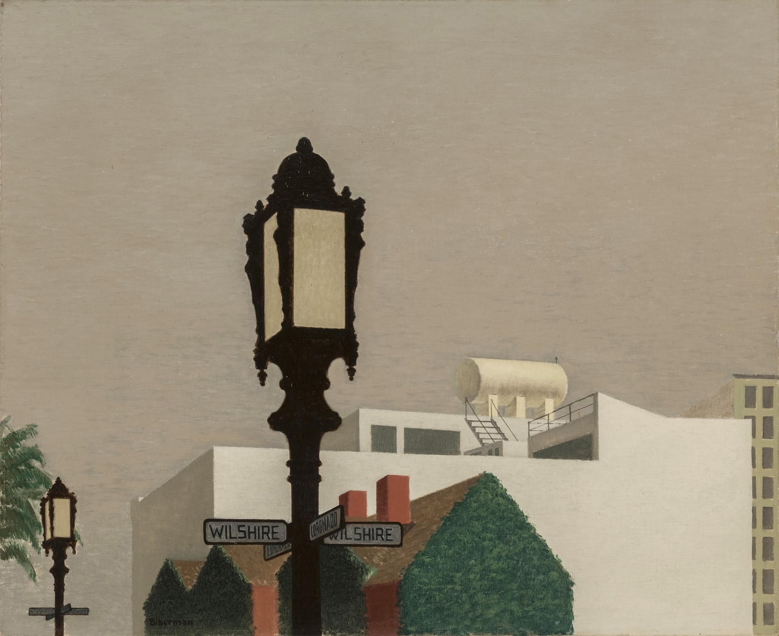 Edward Biberman, Wilshire-Coronado Corner, 1938