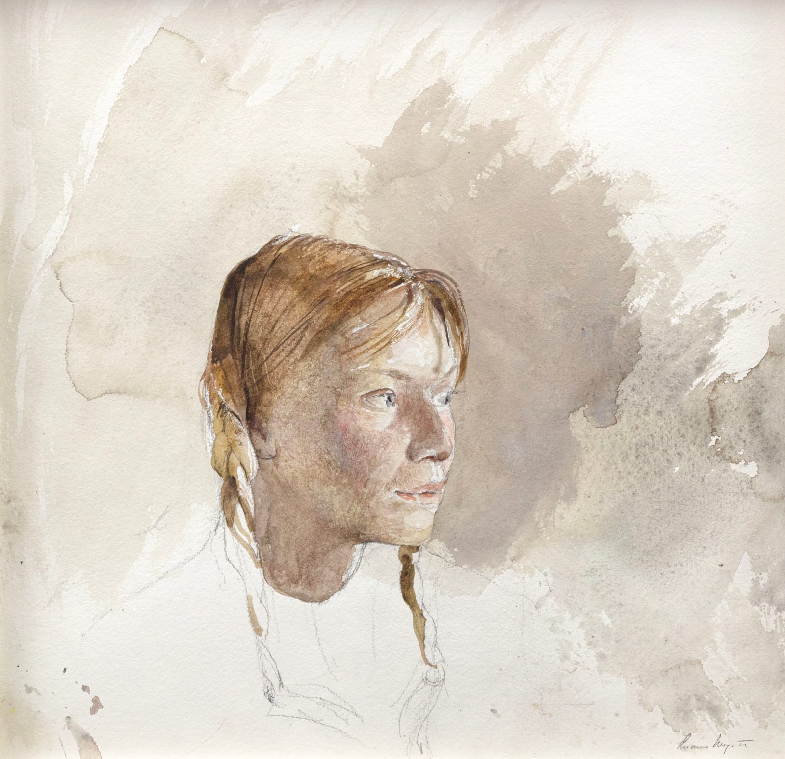 Andrew Wyeth, Her Daughter, 1972