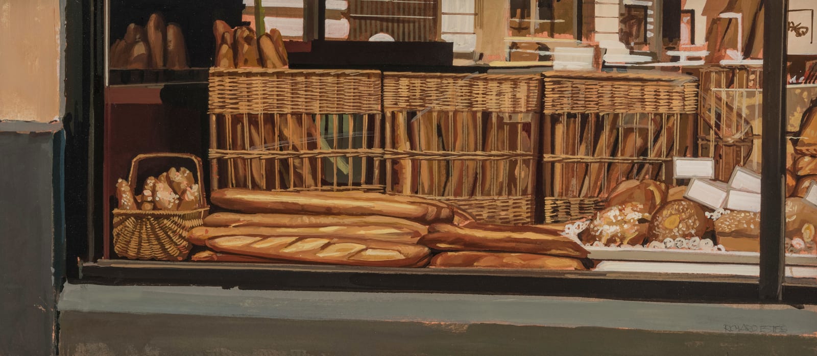Richard Estes, Study XV - Breads, 1996