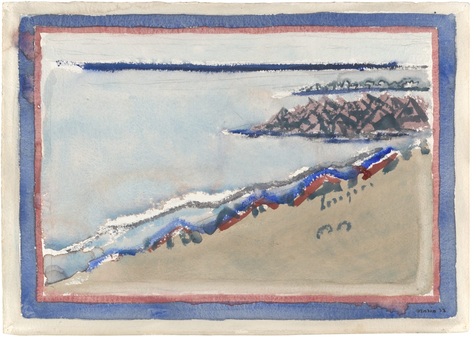 John Marin, Small Point, Maine, 1932