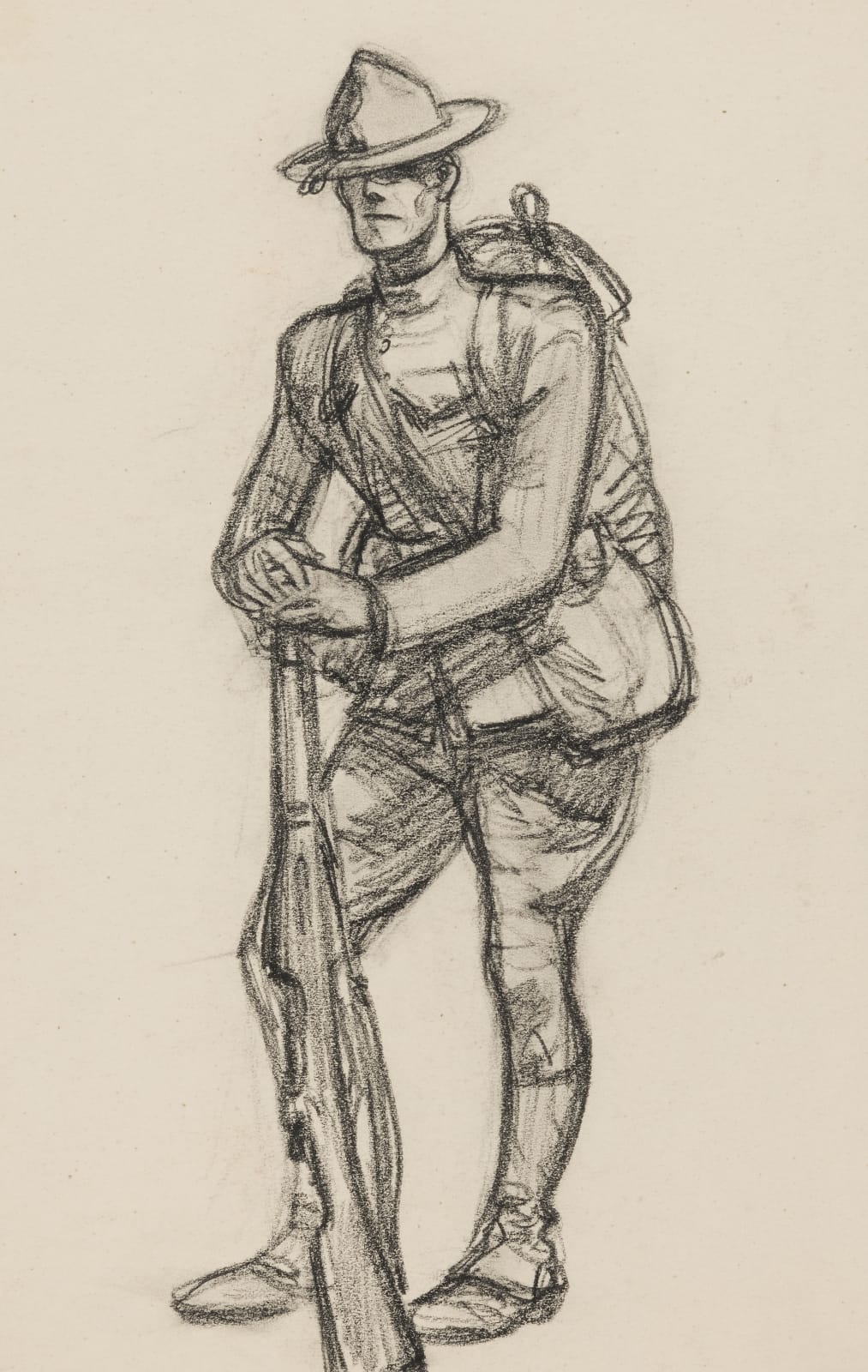 Edward Hopper, Drawing for "The Yank", 1915-1918