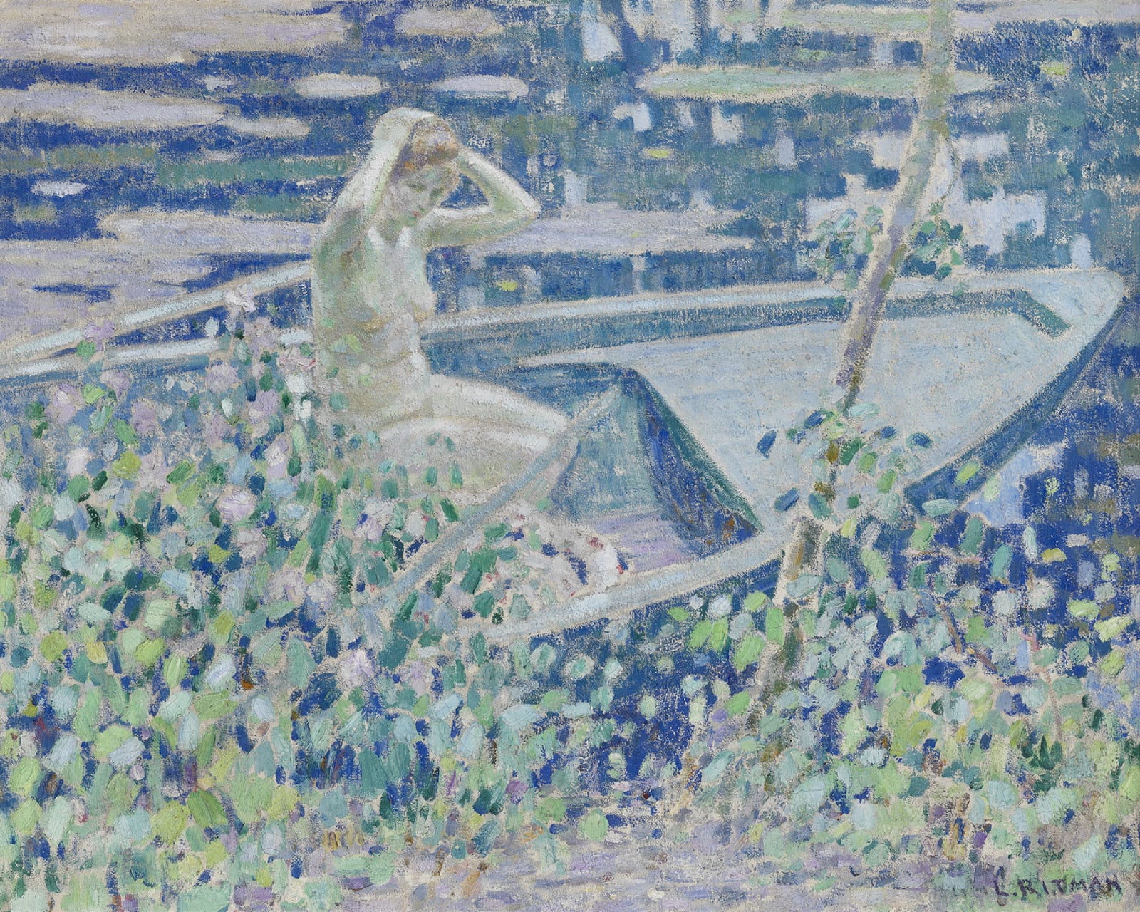 Louis Ritman, Nymph in a Boat