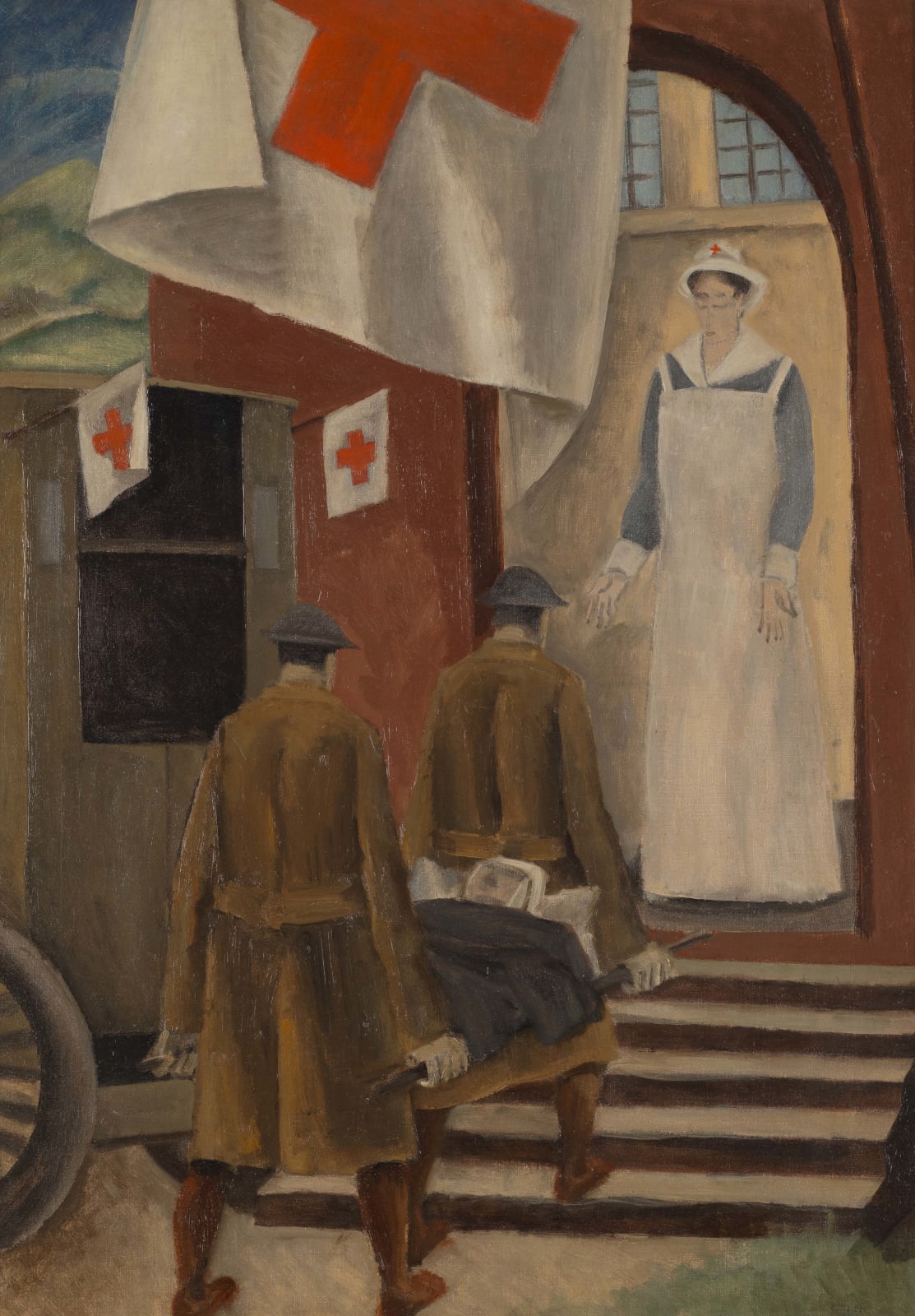 Max Weber, Red Cross Nurse, 1919