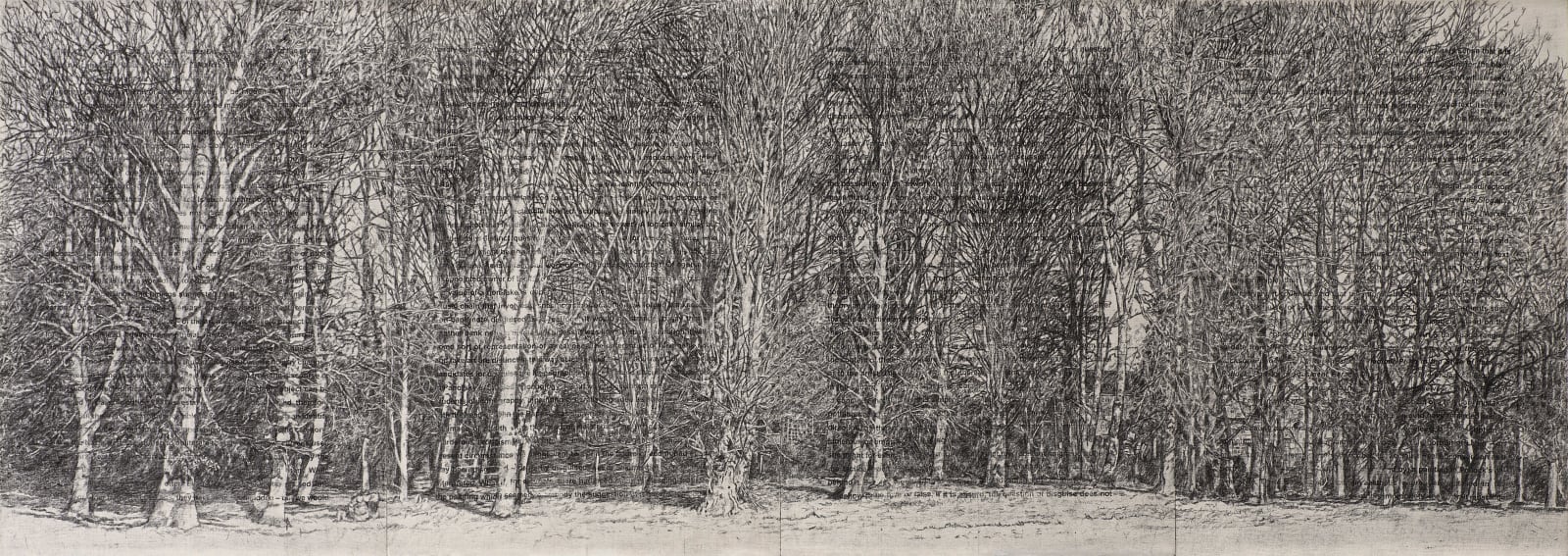 Art & Language, A Bad Place; Looking Outward from the North Side of the Studio, 2023