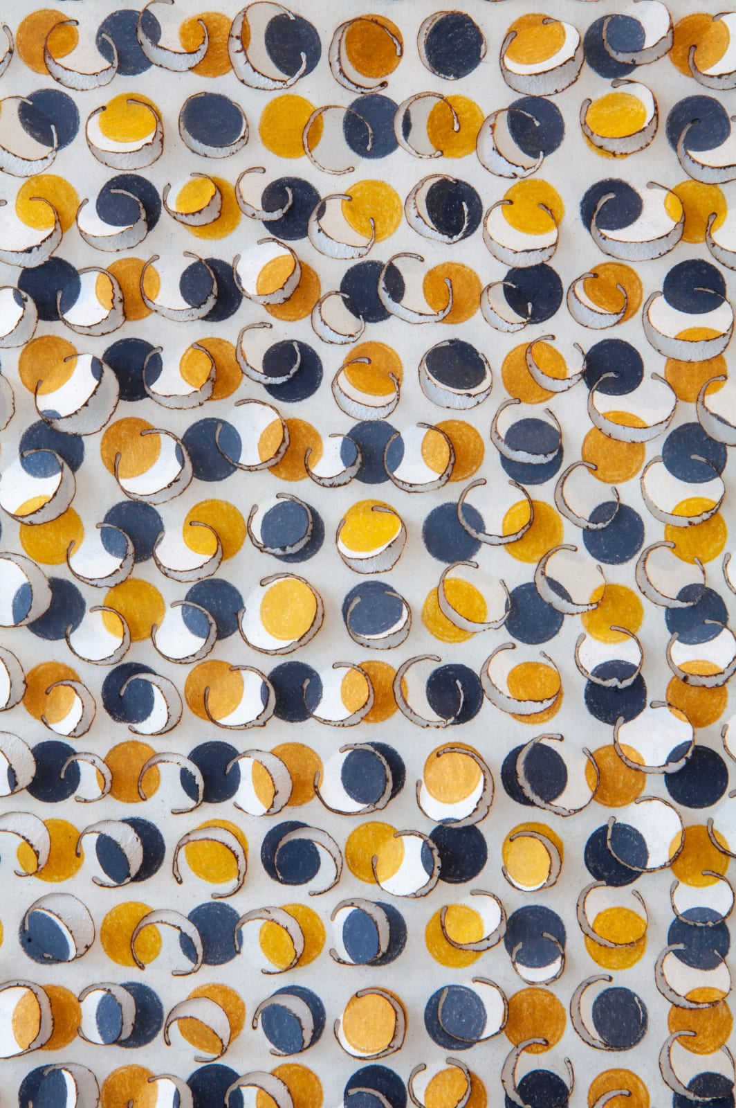 Zaida Oenema, Soft Ground / Hard Edge (Yellow #2), 2020