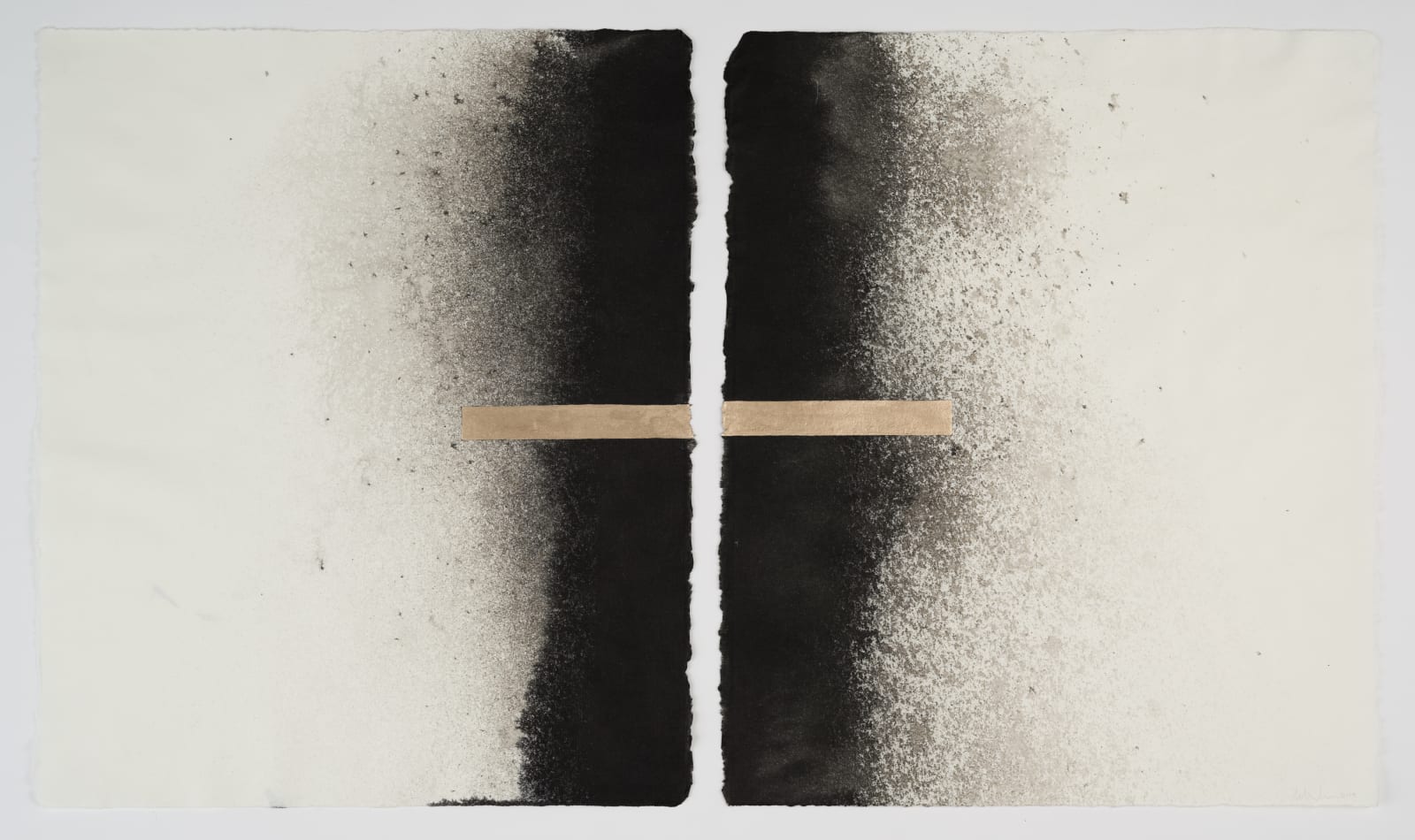 Solange Roberdeau, One in Two Gestures (1) diptych, 2019