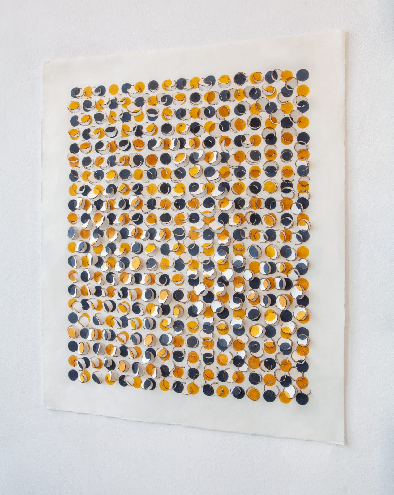 Zaida Oenema, Soft Ground / Hard Edge (Yellow #2), 2020