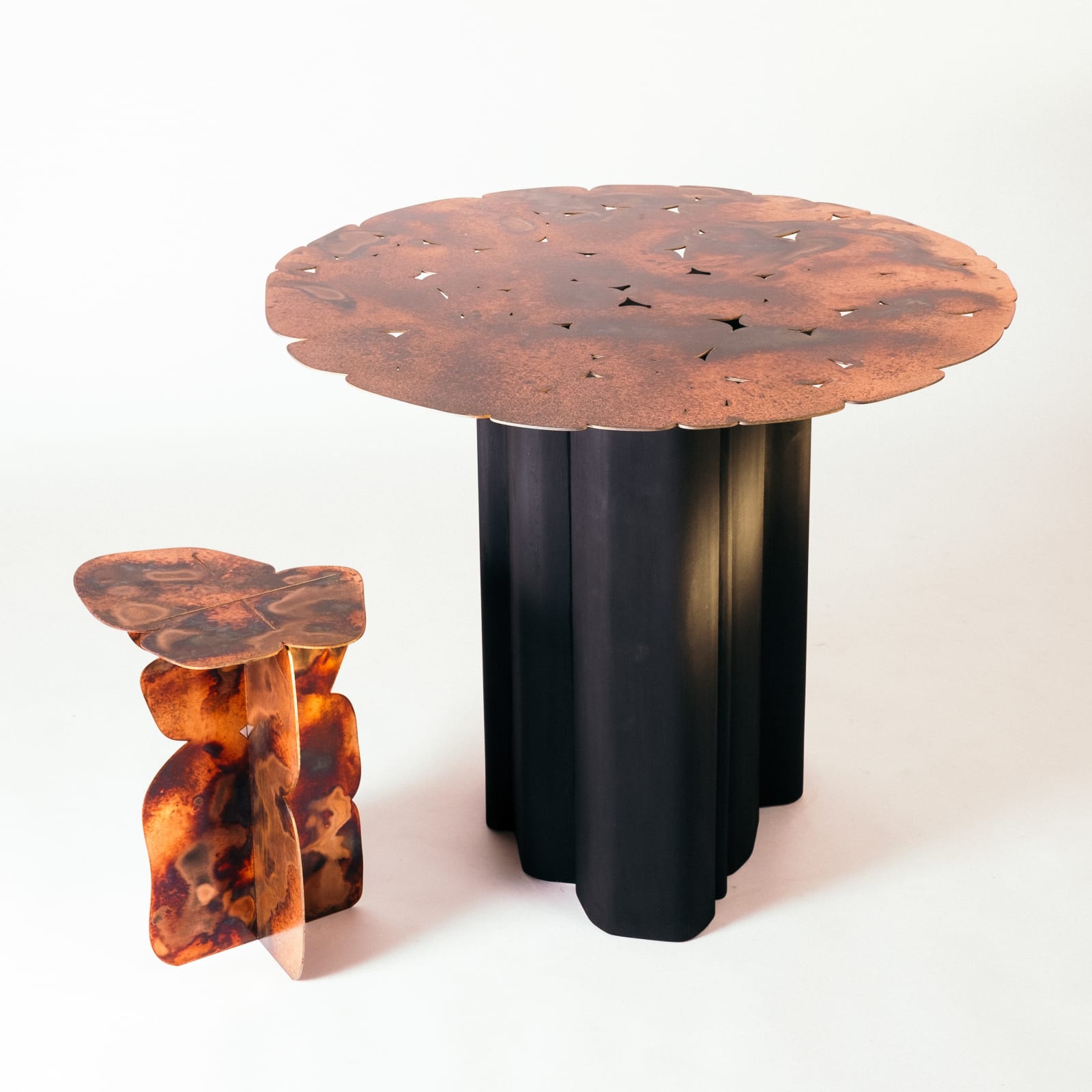 Yvonne Mouser, Hadean Stool III, 2025