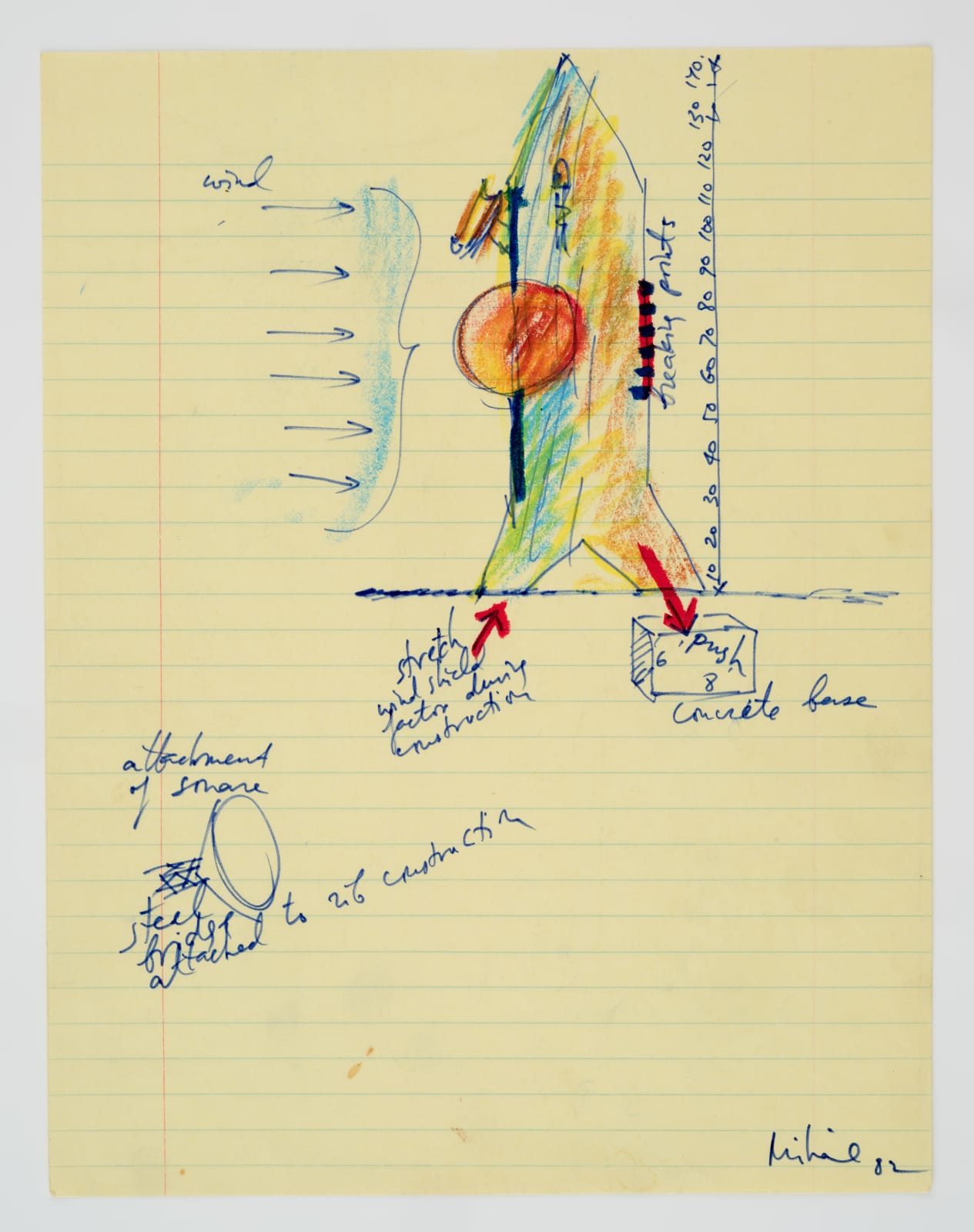 Mihail, The Yellow Pad Rocket 8, 1982