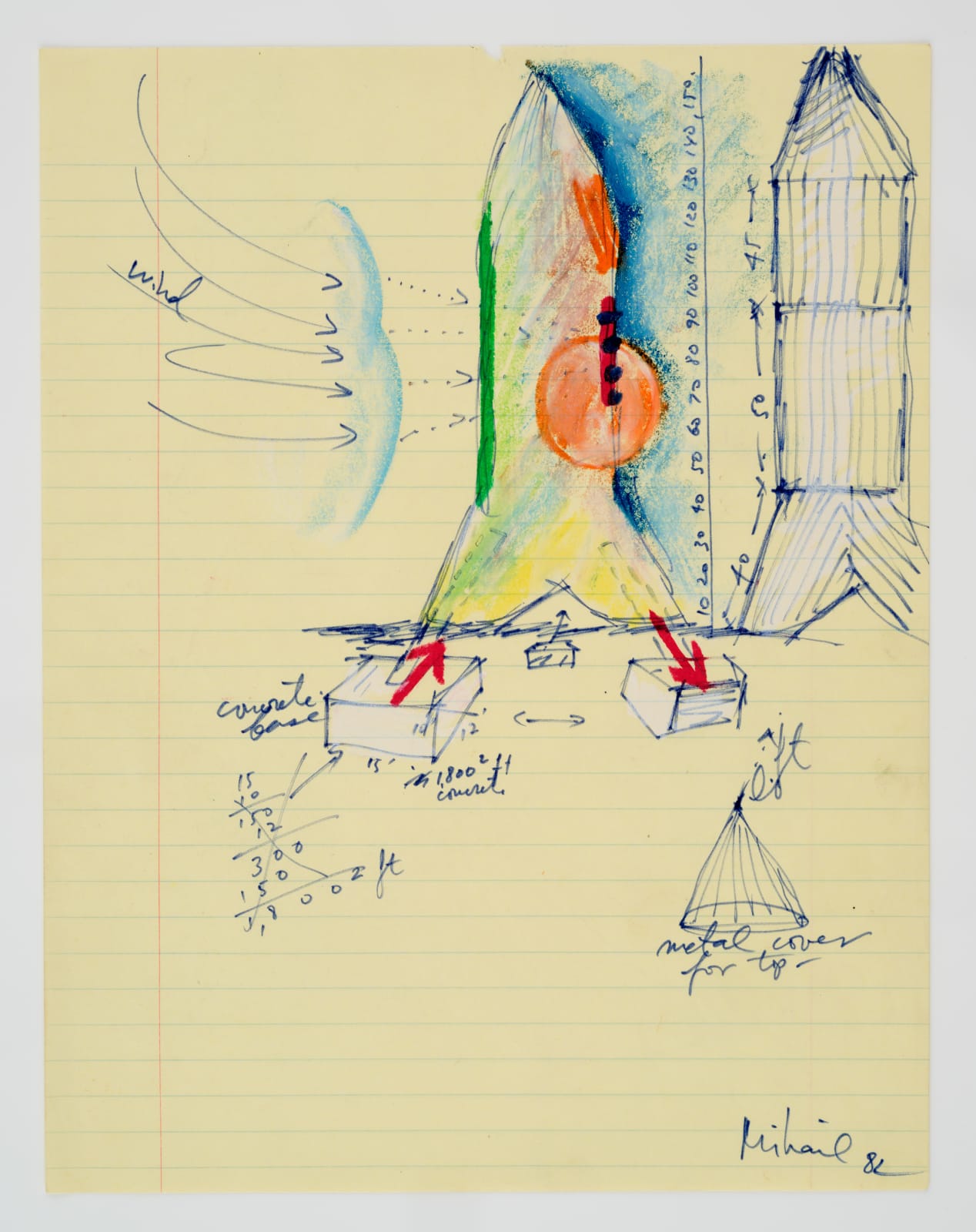 Mihail, The Yellow Pad Rocket 5, 1982