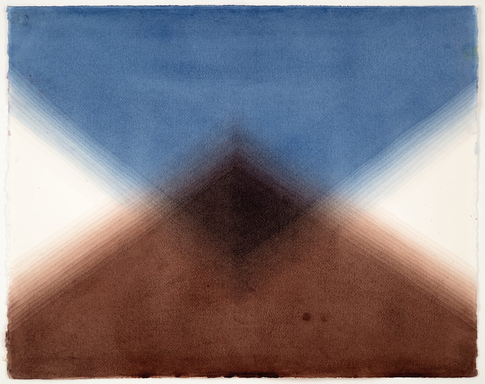 Danielle Dimston, Chromatic Abstraction, No.1 (Intersecting Peaks), 2020