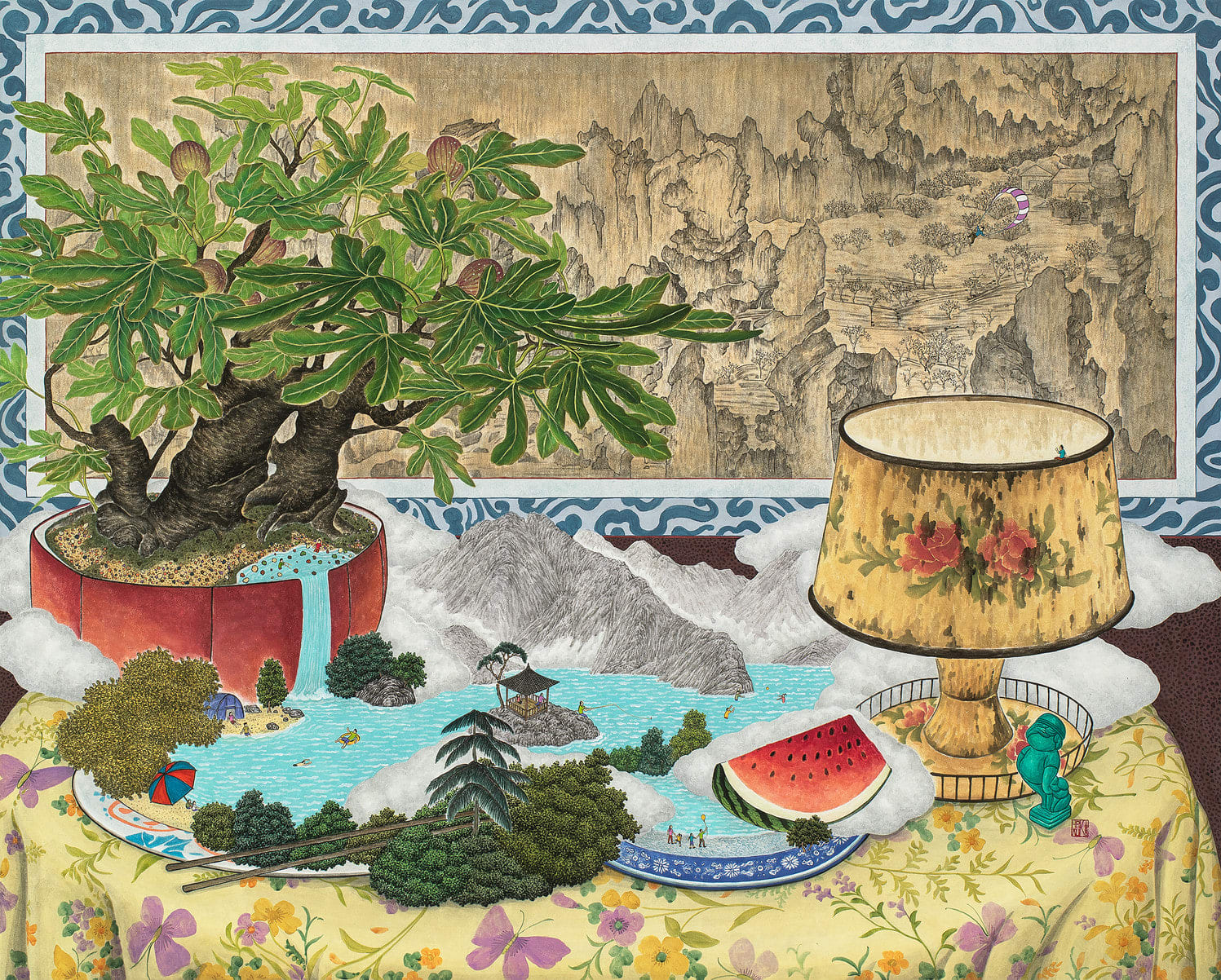 Haru K, A Painting in a Painting , 2024